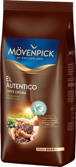 Movenpick El Autentico Caffe Crema Kawa Ziarnista 1 kg