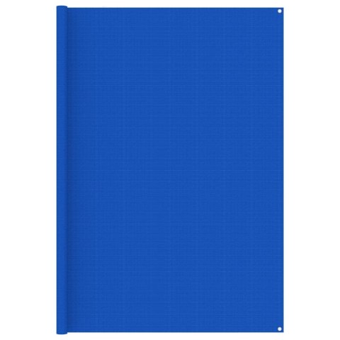 VidaXL Wykładzina do namiotu, 250 x 350 cm, niebieska