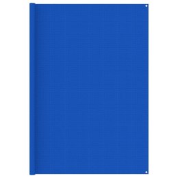 VidaXL Wykładzina do namiotu, 250 x 550 cm, niebieska