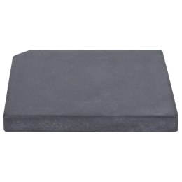VidaXL Obciążnik do parasola, granit, kwadratowy, czarny, 25 kg