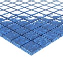 VidaXL Płytki mozaikowe 11 szt., niebieskie, 30x30 cm, szkło