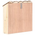VidaXL Domek dla owadów, 30x10x30 cm, drewno jodłowe