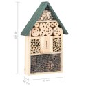 VidaXL Domek dla owadów, 31x10x48 cm, drewno jodłowe