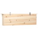 VidaXL Domek dla wróbli, 5 pokoi, 68x15x21 cm, drewno jodłowe