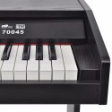 VidaXL Pianino cyfrowe z 88 klawiszami i pedałami, płyta melaminowa