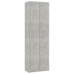VidaXL Szafa biurowa, betonowy szary, 60x32x190 cm