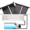 VidaXL Podgrzewacz solarny do basenu, panel, 80x620 cm