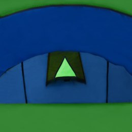VidaXL Namiot 4-osobowy, niebiesko-zielony