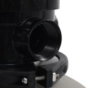 VidaXL Piaskowy filtr basenowy z zaworem 4 drożnym, szary, 350 mm