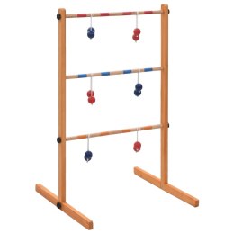VidaXL Gra plenerowa Spin Ladder, wykonana z drewna