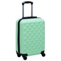 VidaXL Zestaw twardych walizek na kółkach, 2 szt., miętowy, ABS