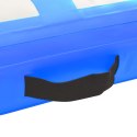 VidaXL Mata gimnastyczna z pompką, 200x100x10 cm, PVC, niebieska