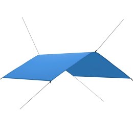 VidaXL Płachta biwakowa, 4x4 m, niebieska