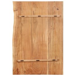 VidaXL Blat łazienkowy, lite drewno akacjowe, 80x52x3,8 cm