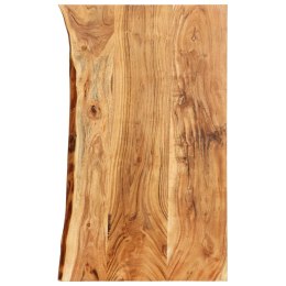 VidaXL Blat łazienkowy, lite drewno akacjowe, 100x52x3,8 cm