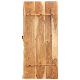 VidaXL Blat łazienkowy, lite drewno akacjowe, 114x52x4 cm