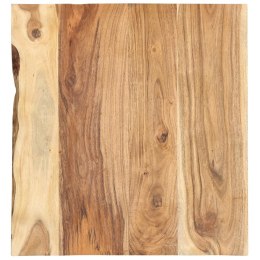 VidaXL Blat łazienkowy, lite drewno akacjowe, 58x52x2,5 cm