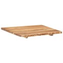 VidaXL Blat łazienkowy, lite drewno akacjowe, 58x52x2,5 cm