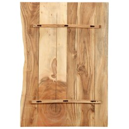 VidaXL Blat łazienkowy, lite drewno akacjowe, 80x52x2,5 cm