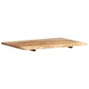 VidaXL Blat łazienkowy, lite drewno akacjowe, 80x52x2,5 cm