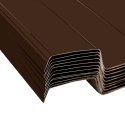 VidaXL Panele dachowe ze stali galwanizowanej, 12 szt., brązowe