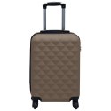VidaXL Zestaw twardych walizek na kółkach, 2 szt., brązowy, ABS
