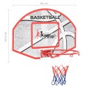 VidaXL 5-częściowy zestaw ścienny do gry w koszykówkę, 66x44,5 cm