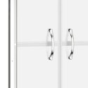 VidaXL Drzwi prysznicowe, szkło częściowo mrożone, ESG, 101x190 cm