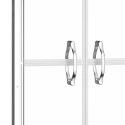 VidaXL Drzwi prysznicowe, przezroczyste, ESG, 101x190 cm
