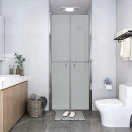 VidaXL Drzwi prysznicowe, szkło mrożone, ESG, 86x190 cm