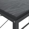 VidaXL Biurko komputerowe, czarne 110x60x70 cm materiał drewnopochodny