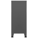 VidaXL Industrialna szafka, antracytowa, 90x40x100 cm, stalowa