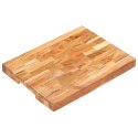 VidaXL Deska do krojenia, 40x30x4 cm, lite drewno akacjowe