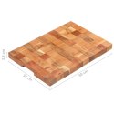 VidaXL Deska do krojenia, 50x34x3,8 cm, lite drewno akacjowe