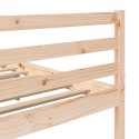 VidaXL Rama łóżka, lite drewno sosnowe, 200x200 cm