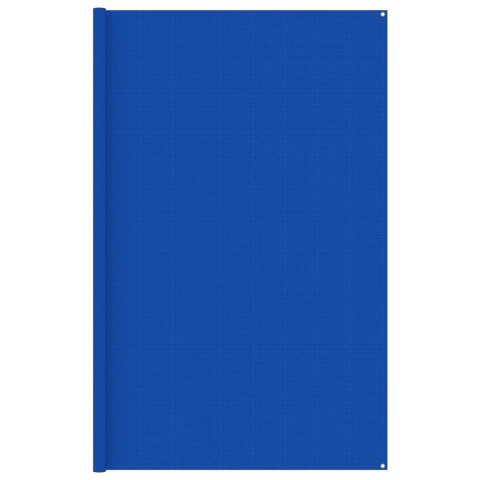 VidaXL Wykładzina do namiotu, 300 x 600 cm, niebieska, HDPE