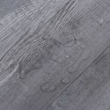 VidaXL Samoprzylepne panele podłogowe PVC, 2,51 m², 2 mm, szare drewno