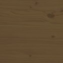 VidaXL Szafka nocna, miodowy brąz, 40x34x55 cm, lite drewno sosnowe