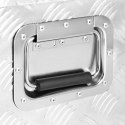 VidaXL Skrzynka do przechowywania, srebrna, 60x23,5x23 cm, aluminium