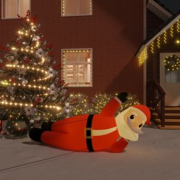 VidaXL Dmuchany Święty Mikołaj z oświetleniem LED, 160 cm