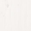 VidaXL Stojak na drewno, biały , 33,5x30x110 cm, drewno sosnowe