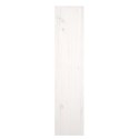 VidaXL Osłona grzejnika, biała, 153x19x84 cm, lite drewno sosnowe