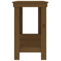 VidaXL Stół roboczy, miodowy brąz, 140x50x80 cm, drewno sosnowe