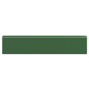 VidaXL Szopa ogrodowa, zielona, 192x1021x223 cm, stal galwanizowana