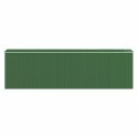 VidaXL Szopa ogrodowa, zielona, 192x689x223 cm, stal galwanizowana