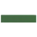 VidaXL Szopa ogrodowa, zielona, 192x938x223 cm, stal galwanizowana