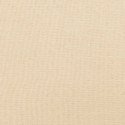 VidaXL Podnóżek, kremowy, 60x50x41 cm, tapicerowany tkaniną