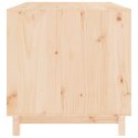 VidaXL Domek dla psa, 100x70x72 cm, lite drewno sosnowe