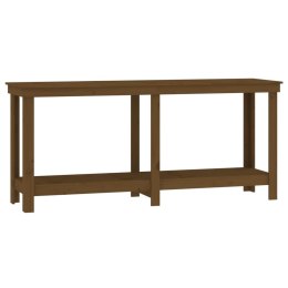 VidaXL Stół roboczy, miodowy brąz, 180x50x80 cm, drewno sosnowe