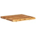 VidaXL Blat łazienkowy, lite drewno akacjowe, 58x52x3,8 cm